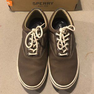 Sperry Leather Boat Sneakers